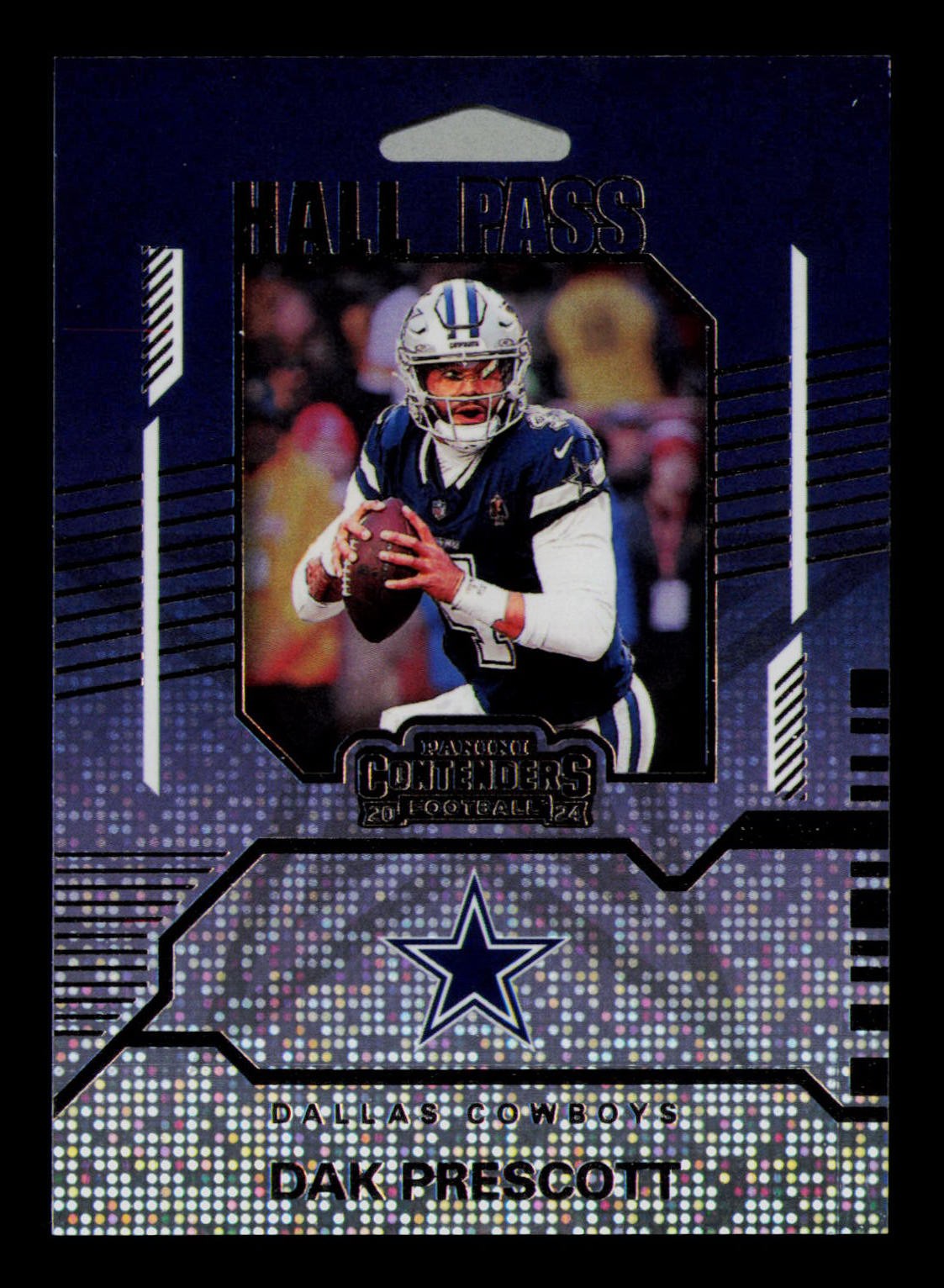 2024 Panini Contenders #10 Dak Prescott Hall Pass Silver