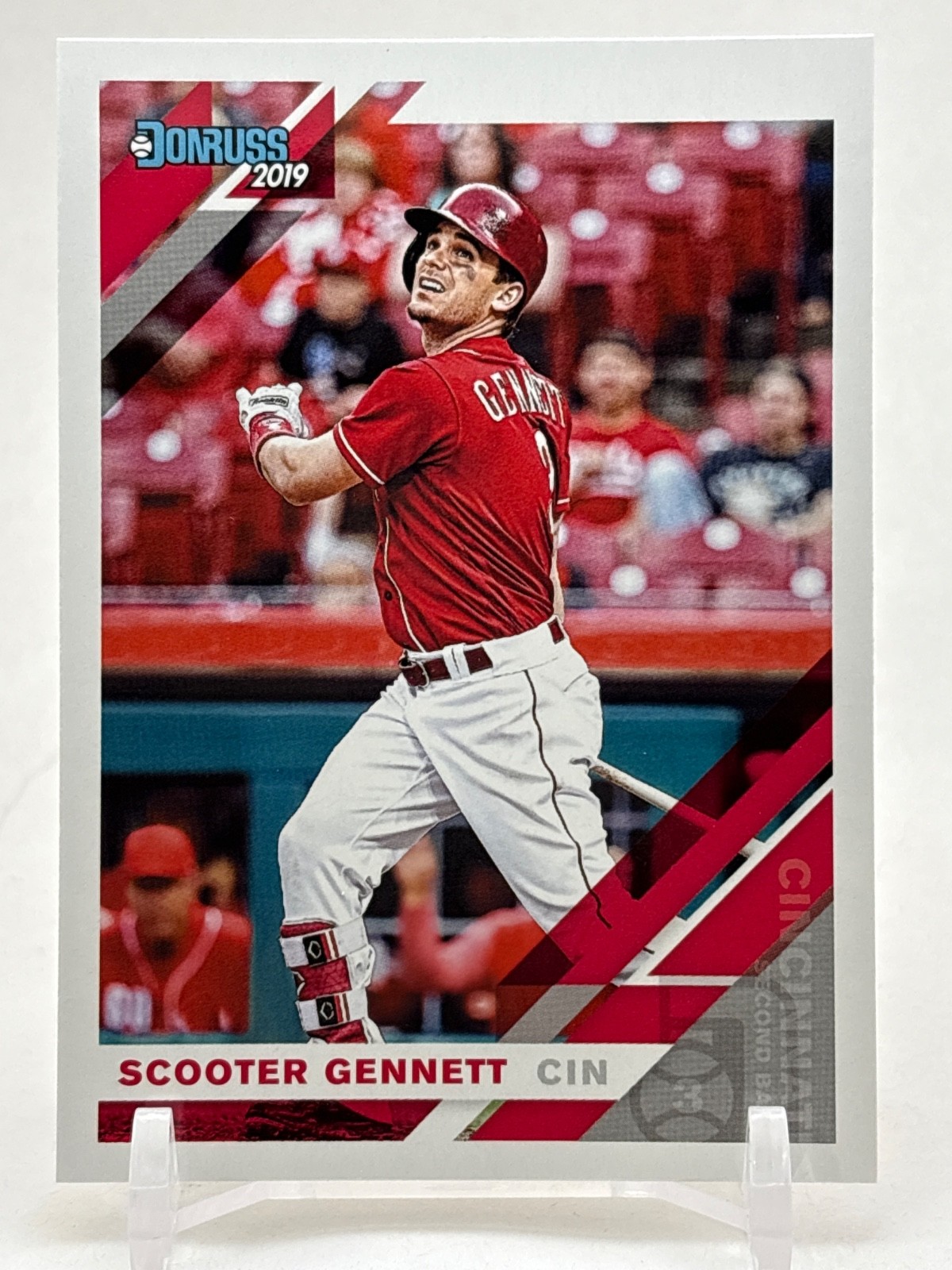 2019 Donruss #137 Scooter Gennett Cincinnati Reds