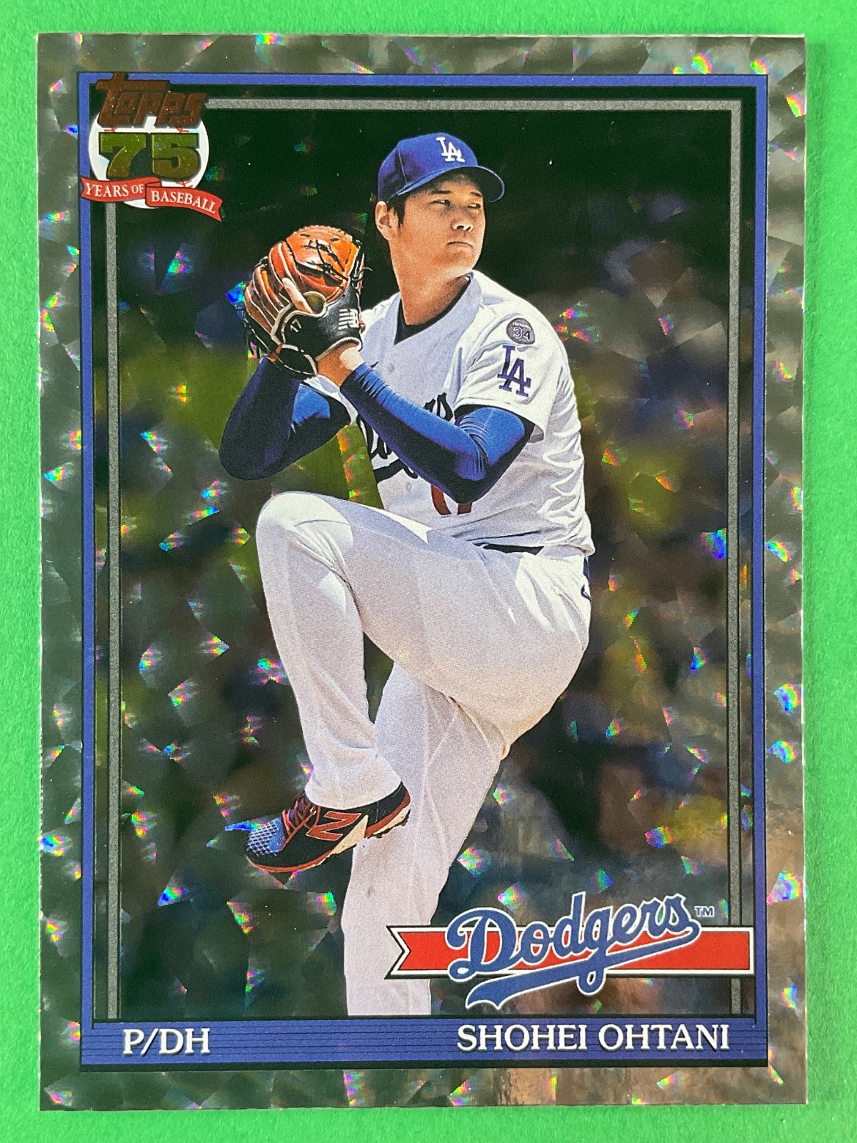 2026 Topps Shohei Ohtani 1991 Crackle Foil #T91-100 Dodgers
