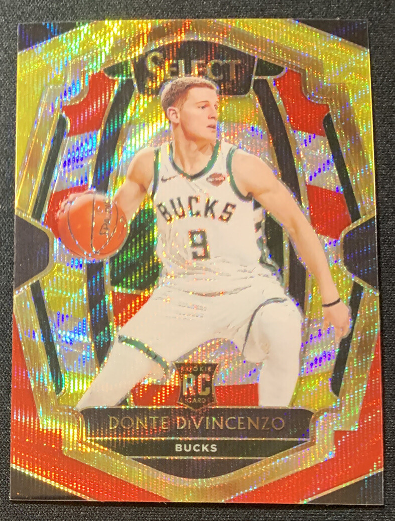 Donte DiVincenzo 2018-19 Panini Select PREMIER LEVEL TRI-COLOR PRIZM Rookie #164