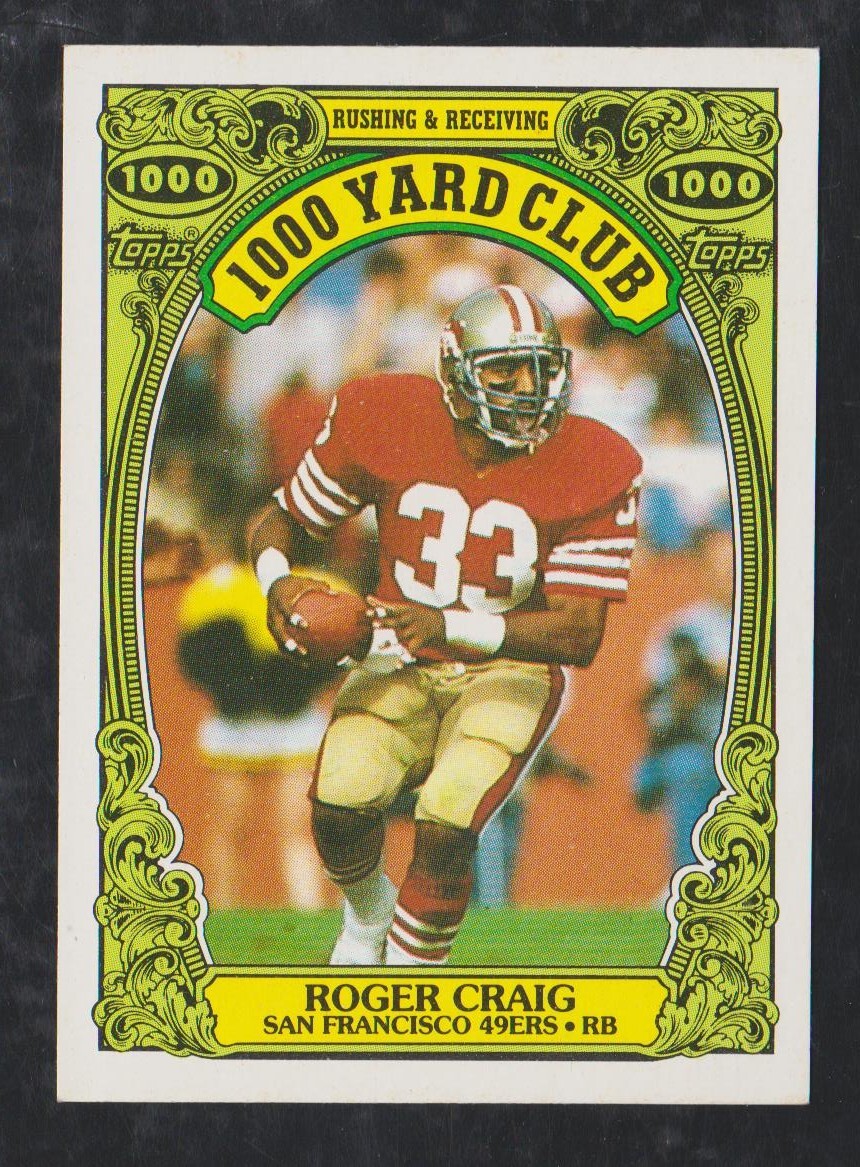 1986 TOPPS FOOTBALL 1000 YARD CLUB – YOU PICK #1 – #26 NMMT  FREE SHIP 