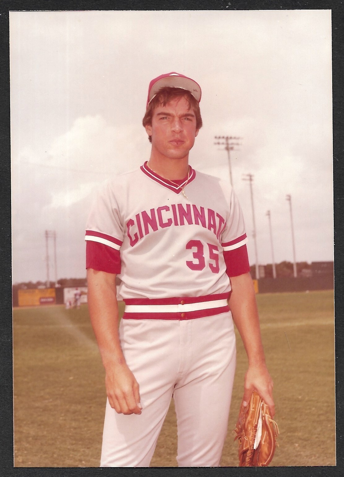 1980 Frank Pastore REDS UNSIGNED 3-1/2 x 4-7/8 ORIGINAL SNAPSHOT PHOTO #2