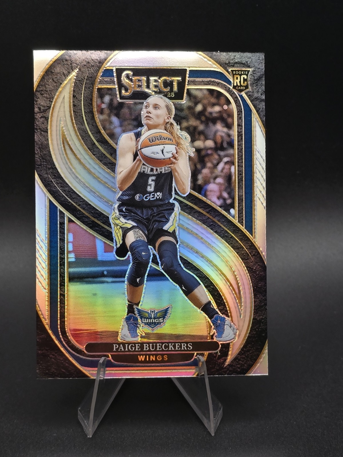 2025 Panini Select WNBA Paige Bueckers Silver Prizm RC #118