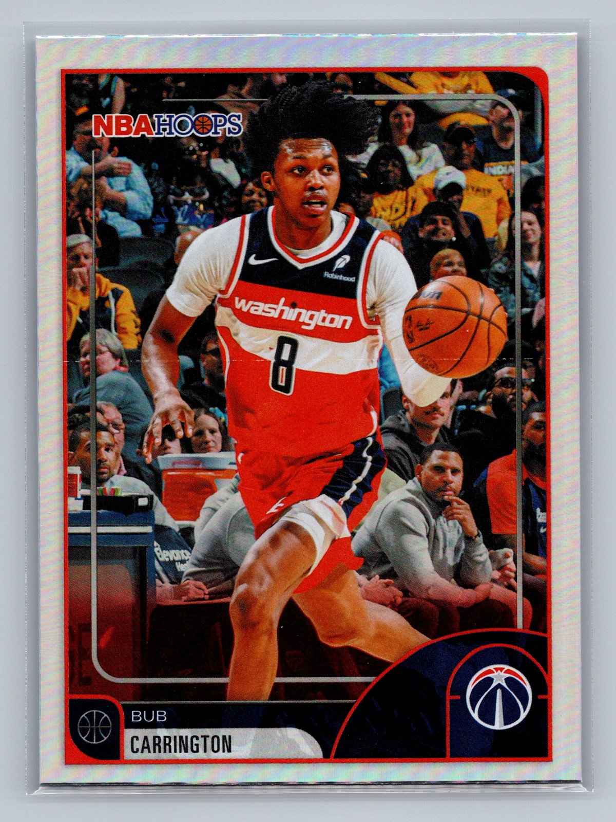 2025-26 Topps NBA Hoops BUB CARRINGTON #236 Washington Wizards