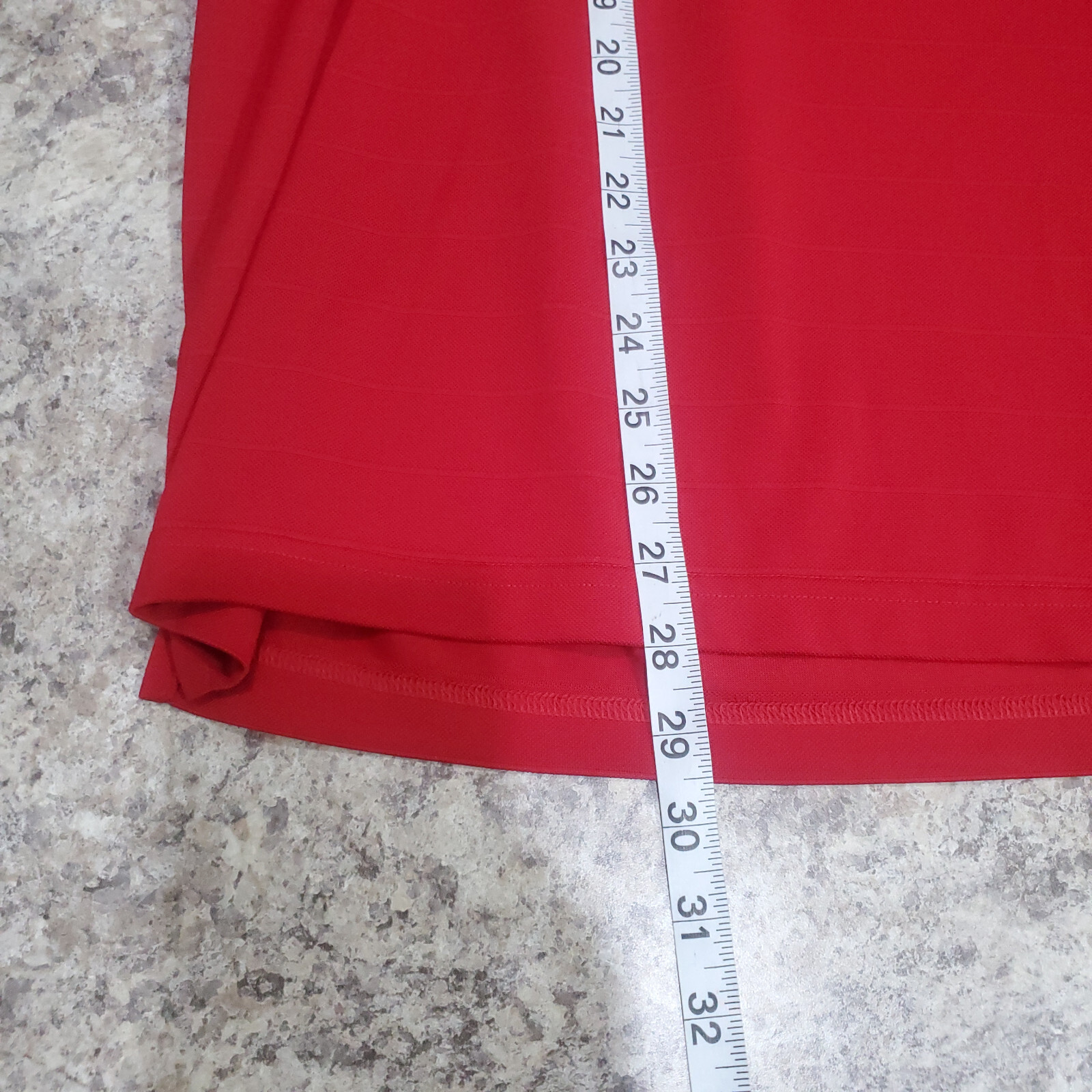 Chicago Blackhawks Polo Shirt Men L Red Sport Hockey NHL Logo Playoffs Polyester