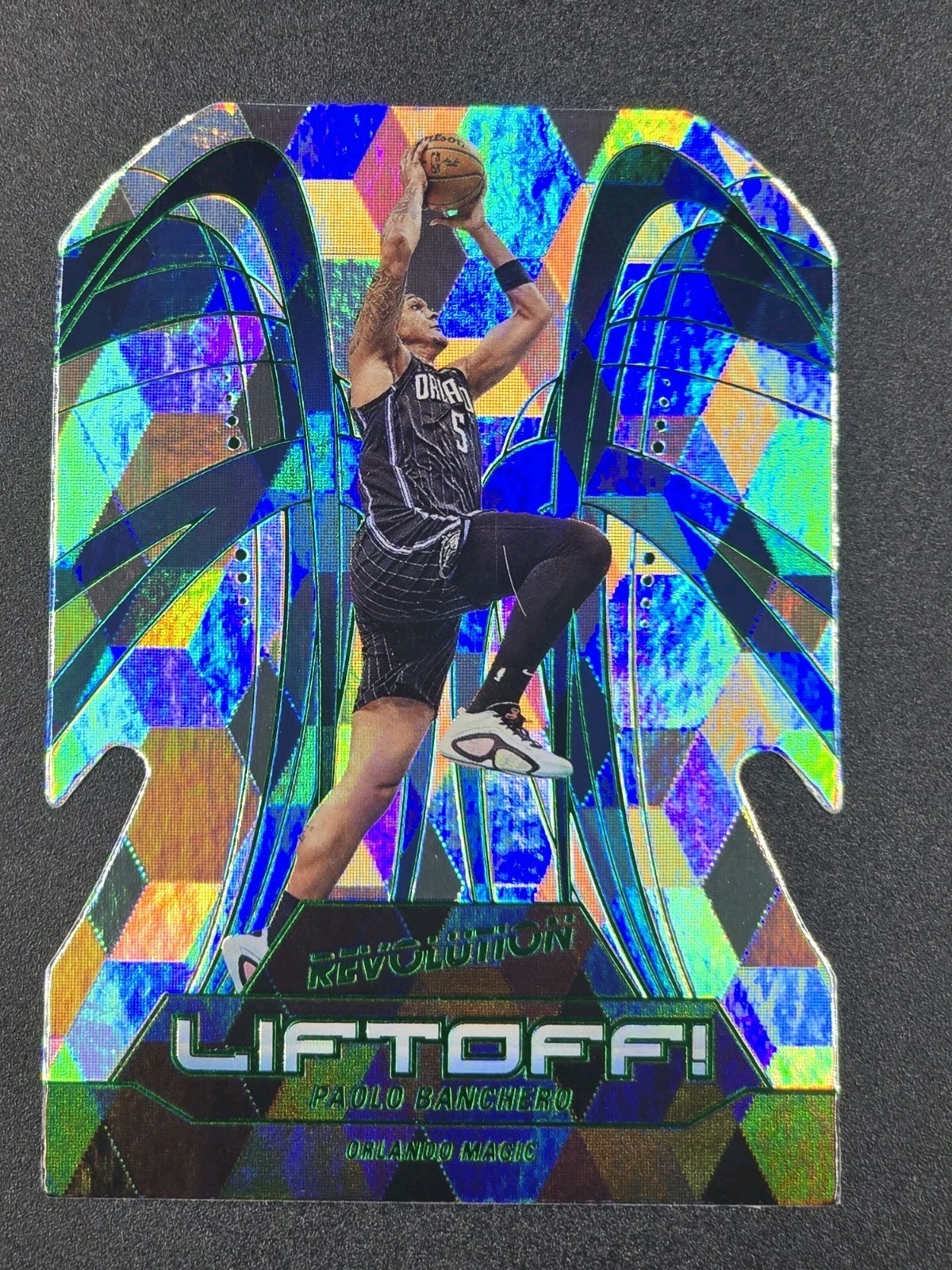 2024-25 Panini Revolution Liftoff! Paolo Banchero Cubic /50 #15 OrlandoMagic SSP