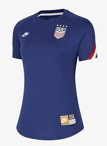 🆕 Nike USA 4 Star Womens Jersey Dri-Fit Soccer Football Top Size S CT7641-421