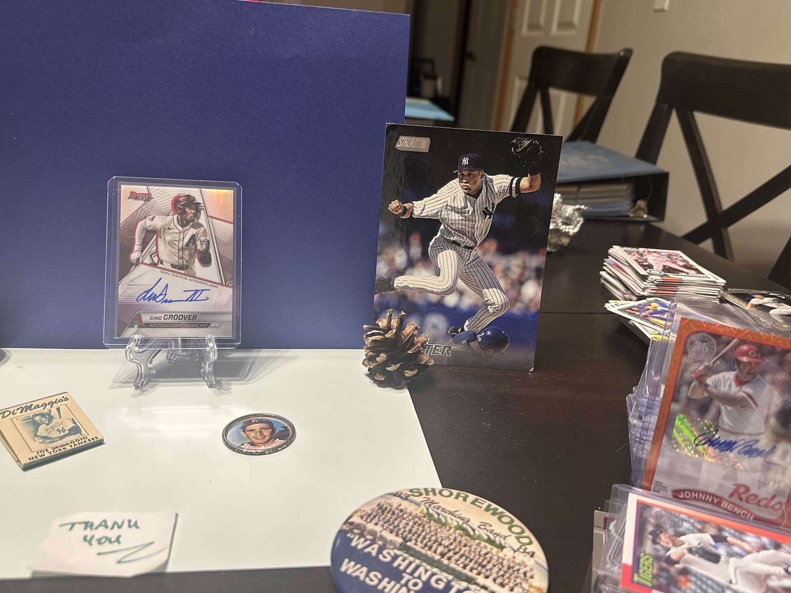 GINO GROOVER Lujames AUTO REFRACTOR See Pics! 2025 BOWMAN MINT-gem