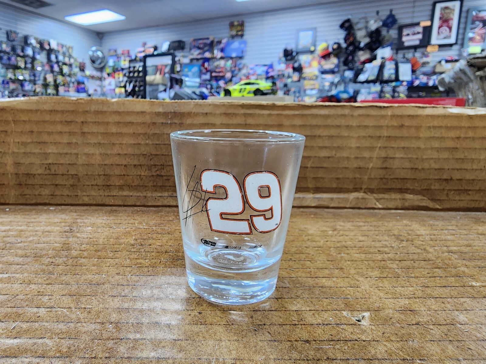 Vintage Kevin Harvick #29 Shot Glass