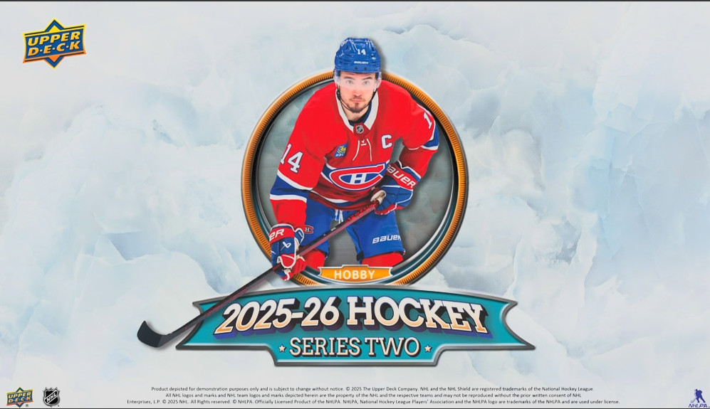 2025-26 UPPER DECK SERIES 2 HOCKEY COMPLETE BASE SET #251-450 NOT A SEALED BOX