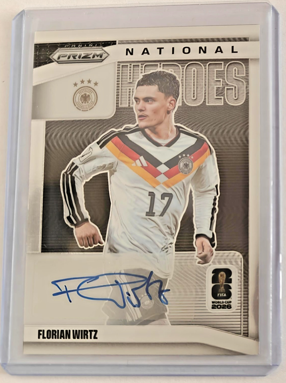 2026 Panini Prizm FIFA World Cup Florian Wirtz National Heroes Auto Germany
