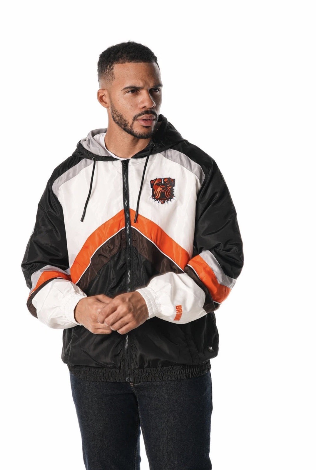 Cleveland Browns Track Jacket – Multi-Colored Unisex Adult Small $120 MSRP!!!