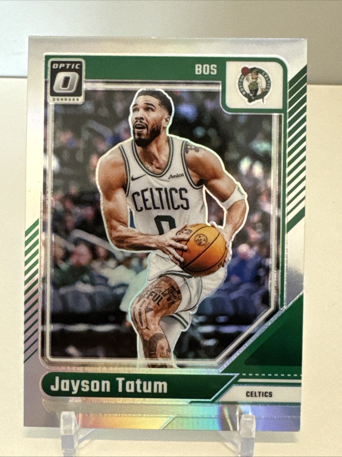 2024-25 Optic Basketball Jayson Tatum Holo Silver #70 Boston Celtics