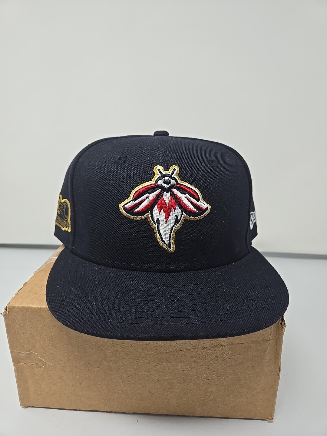New Era 59FIFTY Columbia Fireflies MiLB 4th Of July Fitted Hat Sz 7 7/8
