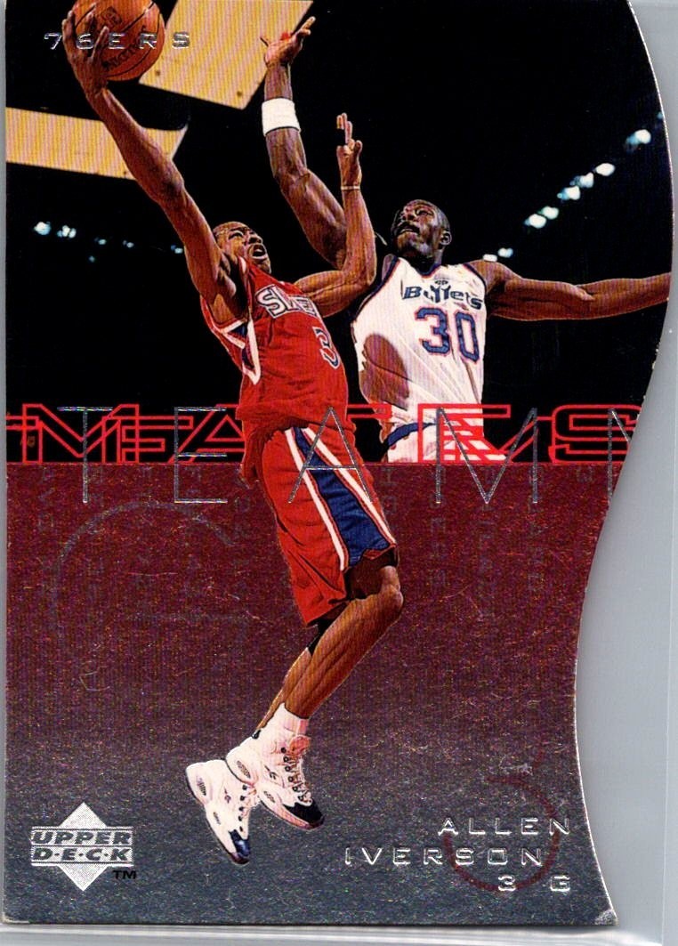 1997-98 Upper Deck – Teammates Allen Iverson #T39 – 76ers