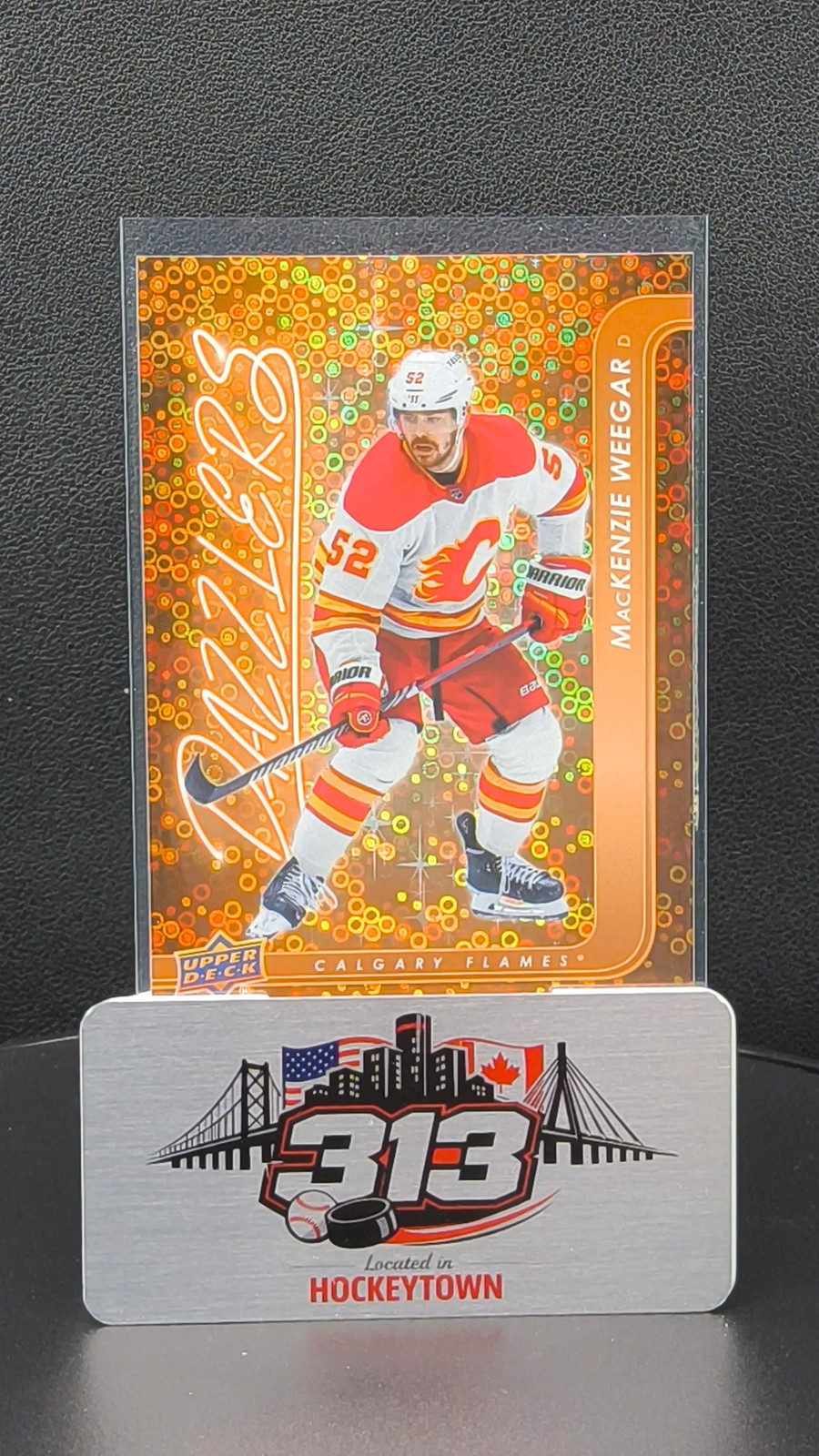 2024-25 Upper Deck MacKenzie Weegar #DZ-86 Orange Dazzler