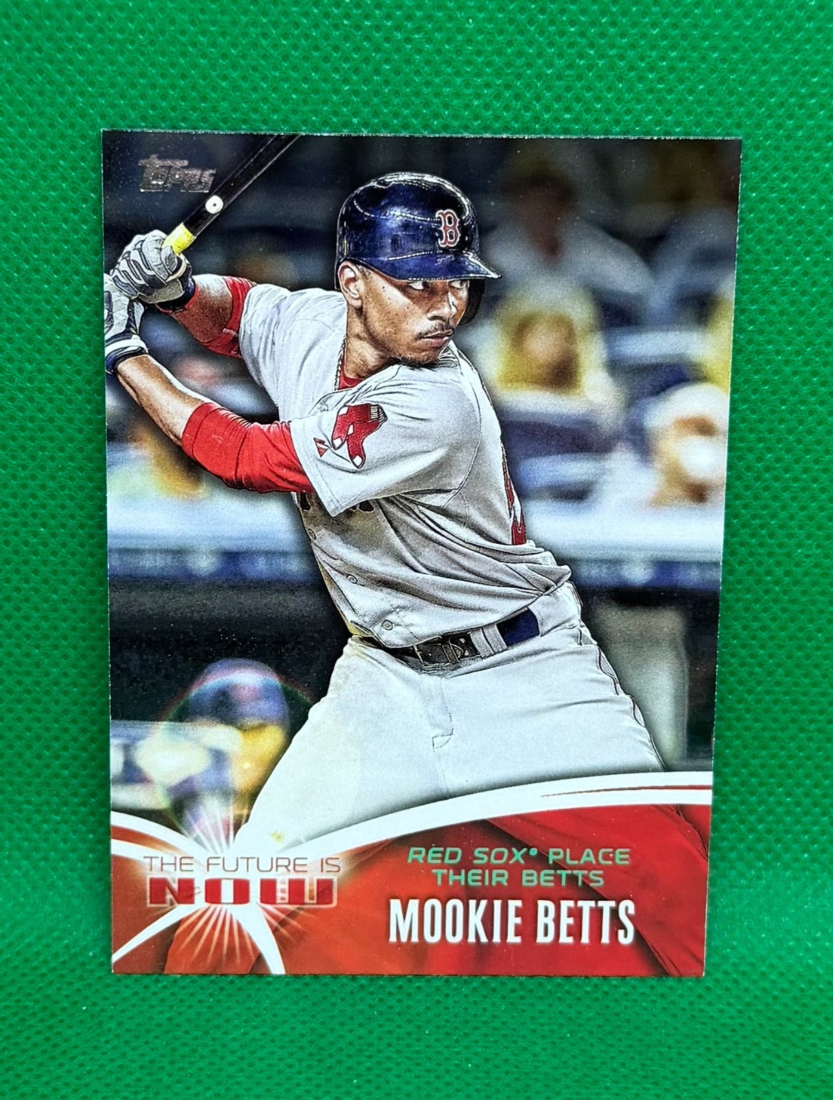 2014 Topps Update MOOKIE BETTS The Future Is Now Rookie RC #FN-MB1 Red Sox