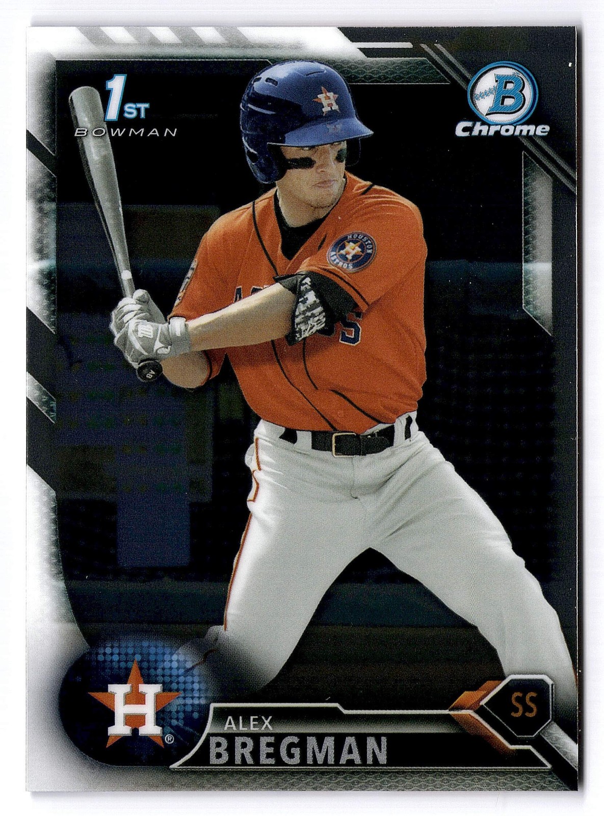 2016 Bowman Chrome #BCP4 Alex Bregman RC Houston Astros