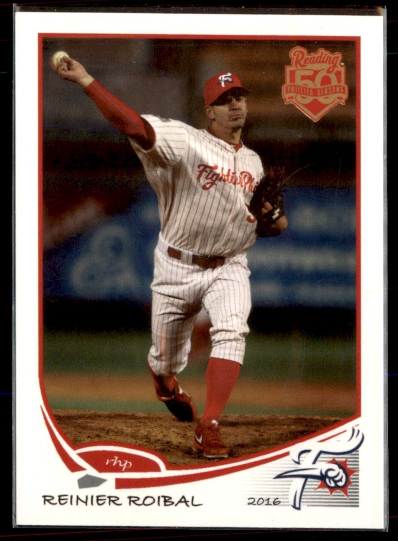2015 Grandstand Reading Fightin’ Phils Update Reinier Roibal Reading Fightin