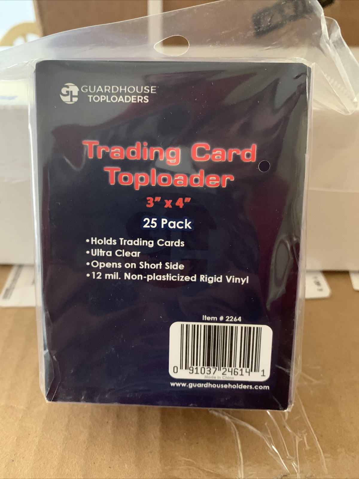 25 – Guardhouse Trading Card Standard Toploaders for Baseball Pokemon Football