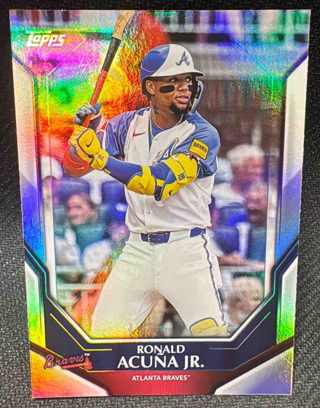 2026 Topps Collector’s Kit Exclusive Ronald Acuna Jr. #MLB-5 Wave Foil