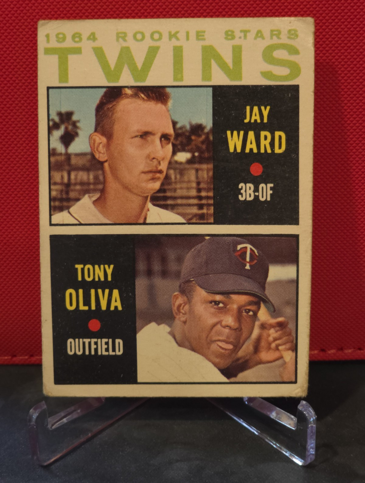 Topps 1964 Topps Rookie Stars Minnesota Twins Jay Ward Tony Oliva #116