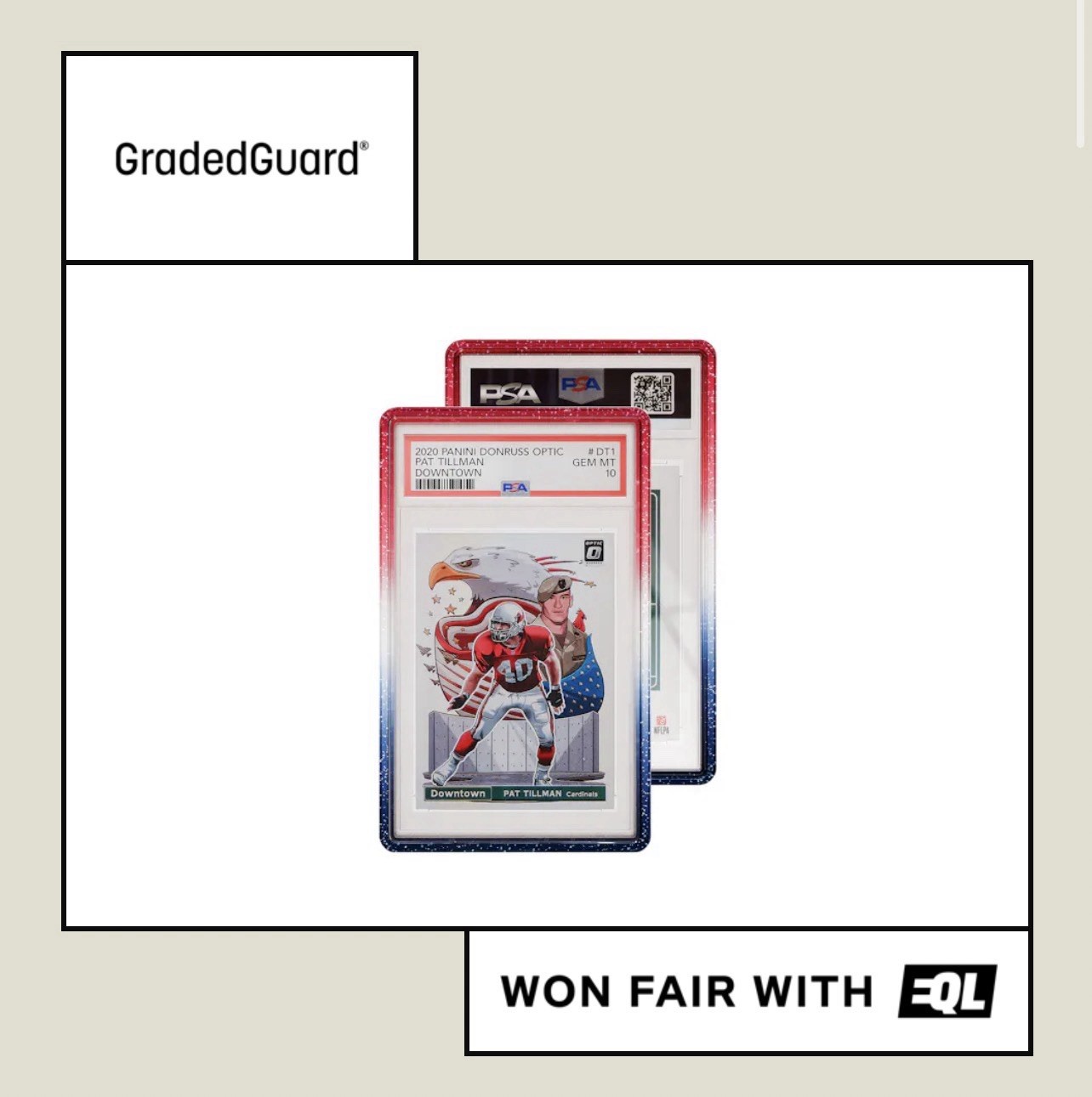 GradedGuard Glory 4th Of July Limited Edition PSA Graded Guard