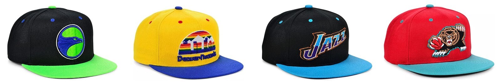 NBA Assorted Teams Mitchell and Ness Adult Reload 2.0 Snap Back Cap Hat M&N NEW!