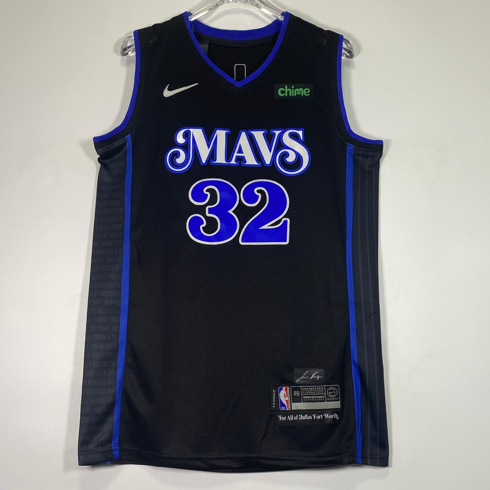Cooper Flagg #32 Black Embroidered Jersey S/M/L/XL/XXL