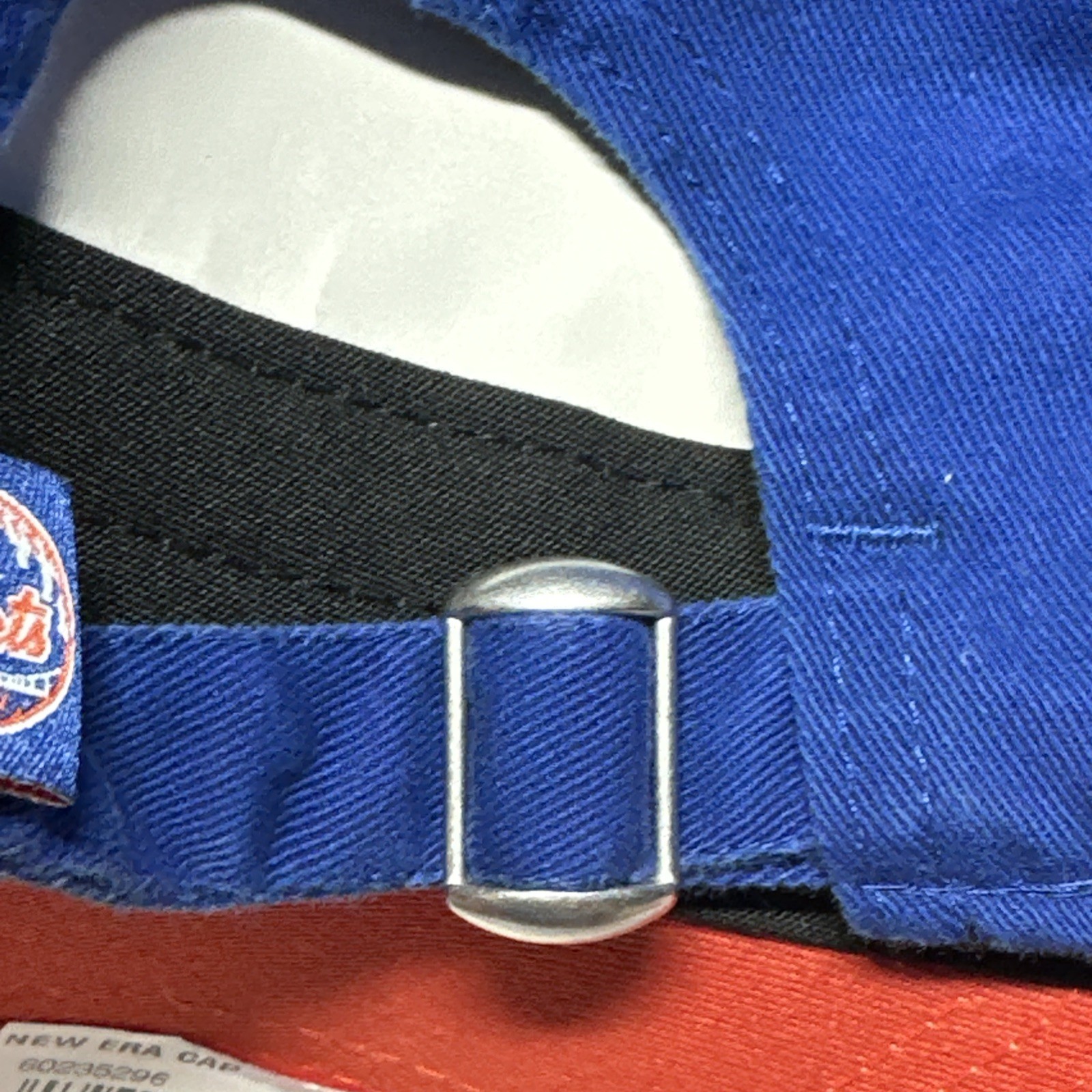New York Mets New Era Two-Tone 9TWENTY Royal/Orange Hat Adjustable NWT