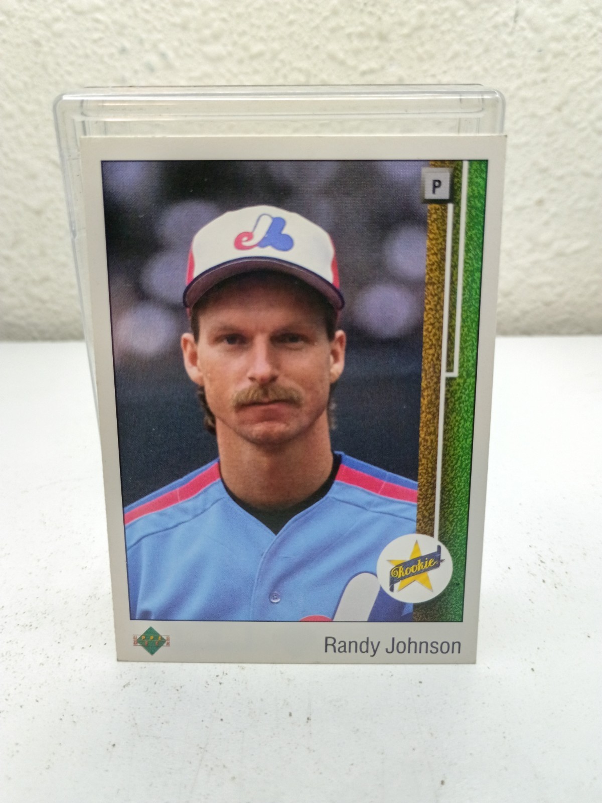 1989 Upper Deck Baseball MLB Randy Johnson Montreal Expos RC Card #25