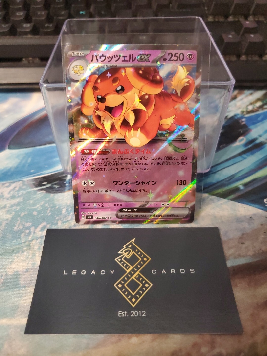 (Japanese) Dachsbun ex 046/102 RR – sv7 Stellar Miracle – Pokémon TCG (NM)
