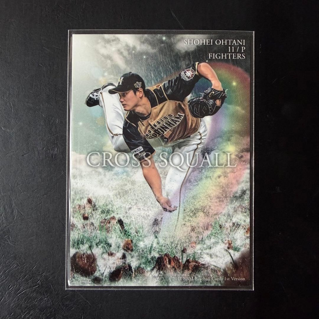 Shohei Ohtani CROSS SQUALL Card Good Condition