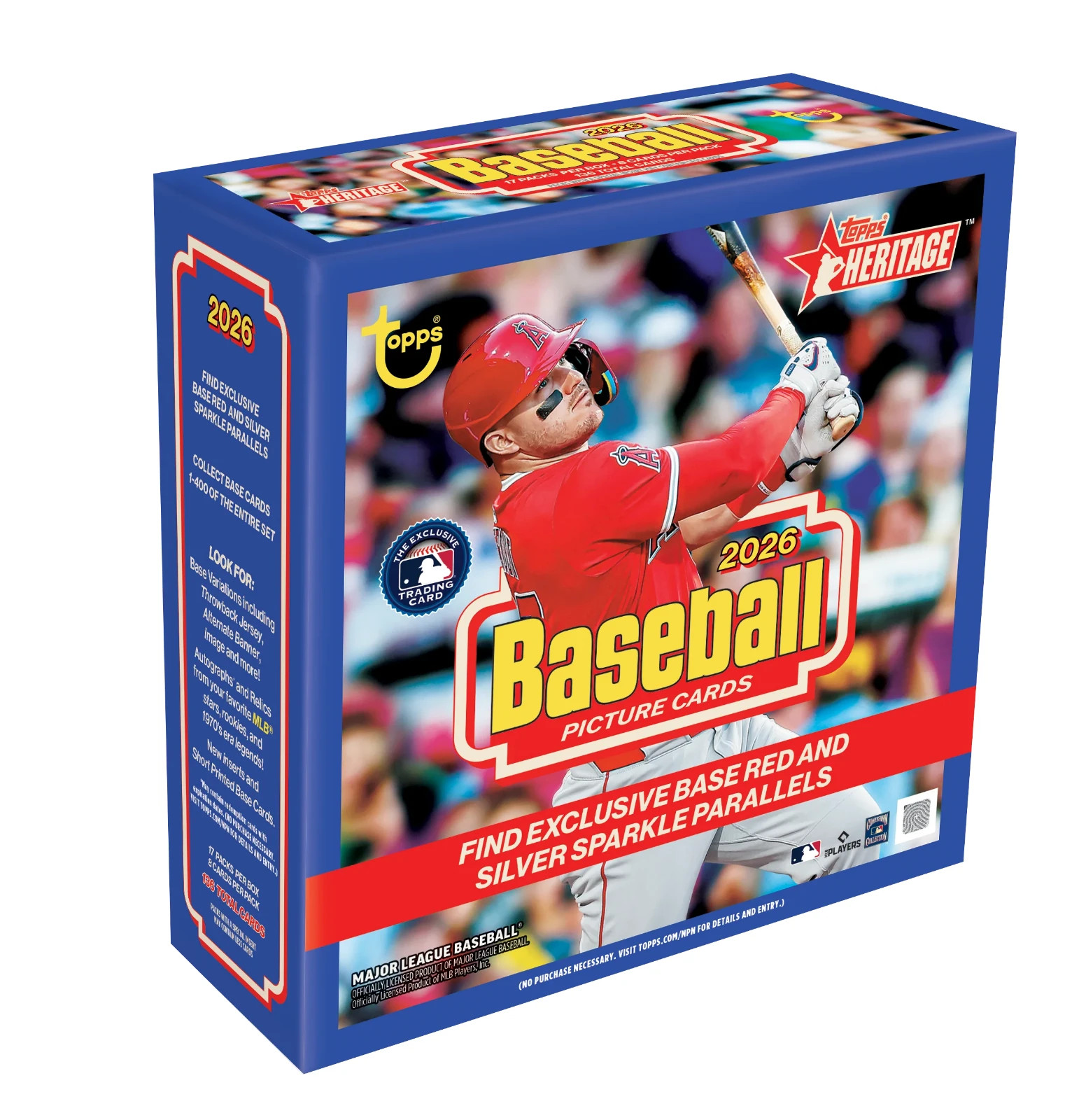 2026 Topps Heritage Baseball BASE 1-200 Complete Your Set – You Pick Card