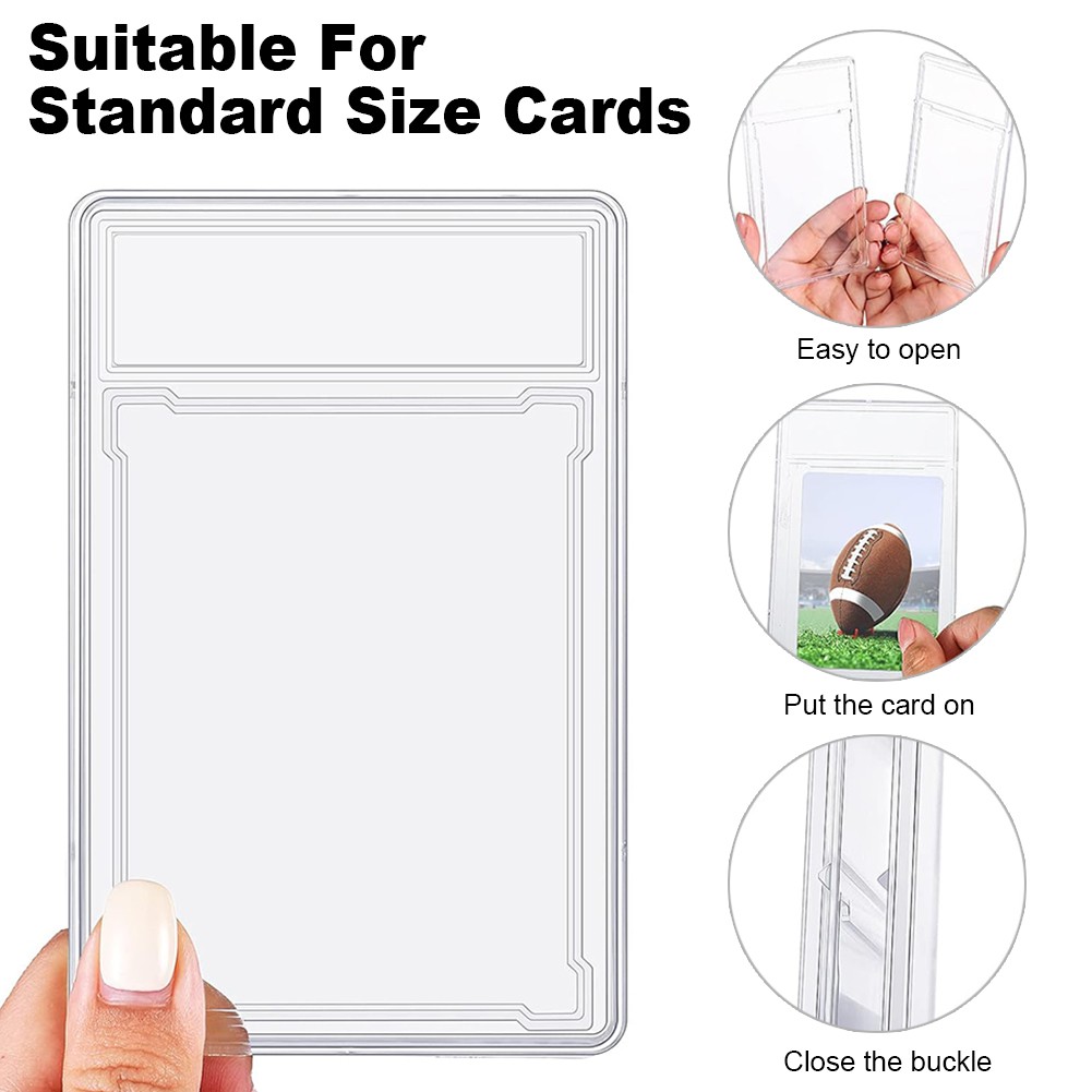 Empty Card Case Holder for Trading Graded Card Slab Baseball Card Protectors USA