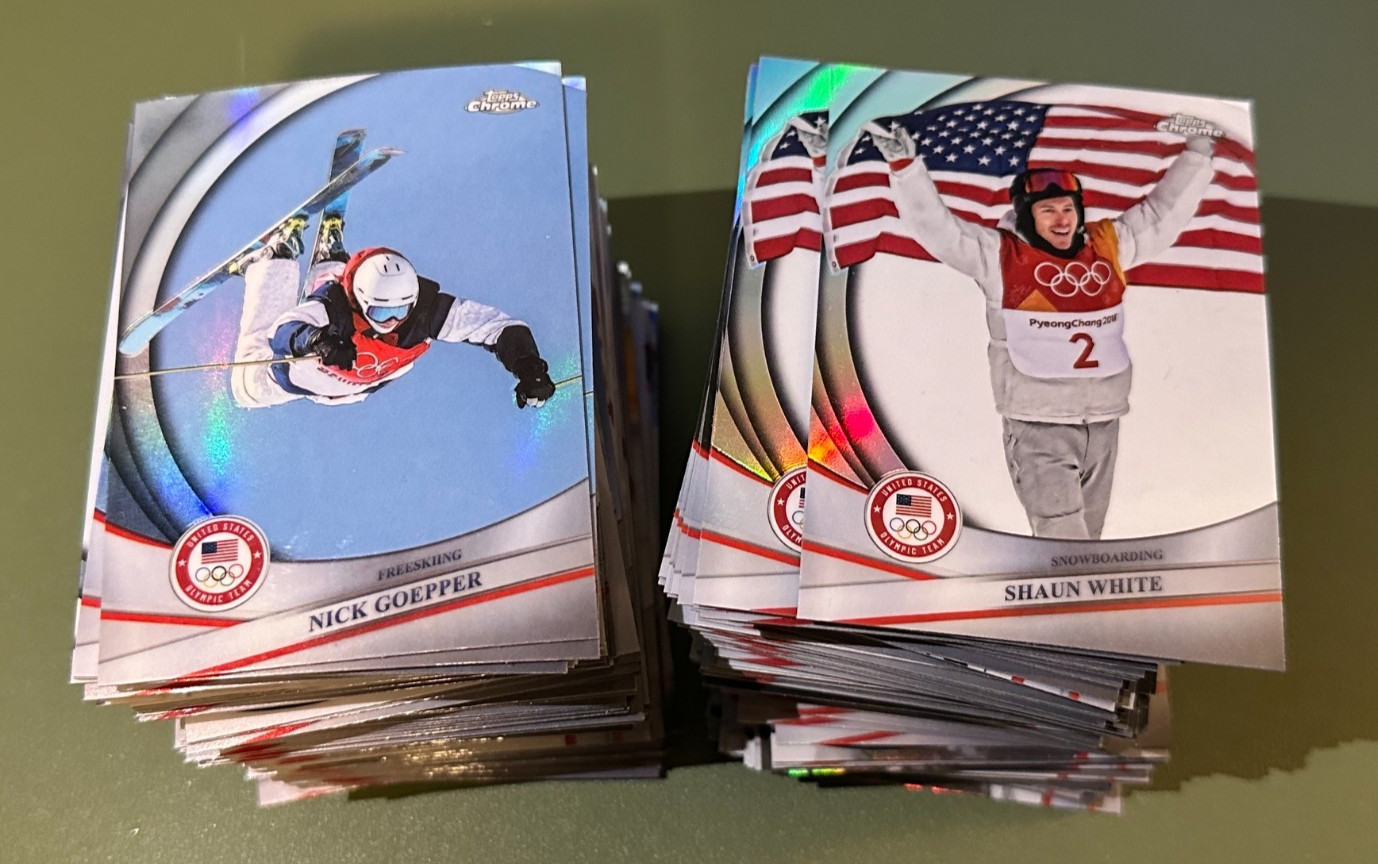 2026 Topps Chrome Winter Olympics Base REFRACTOR Singles 1-200 Pick Your Card