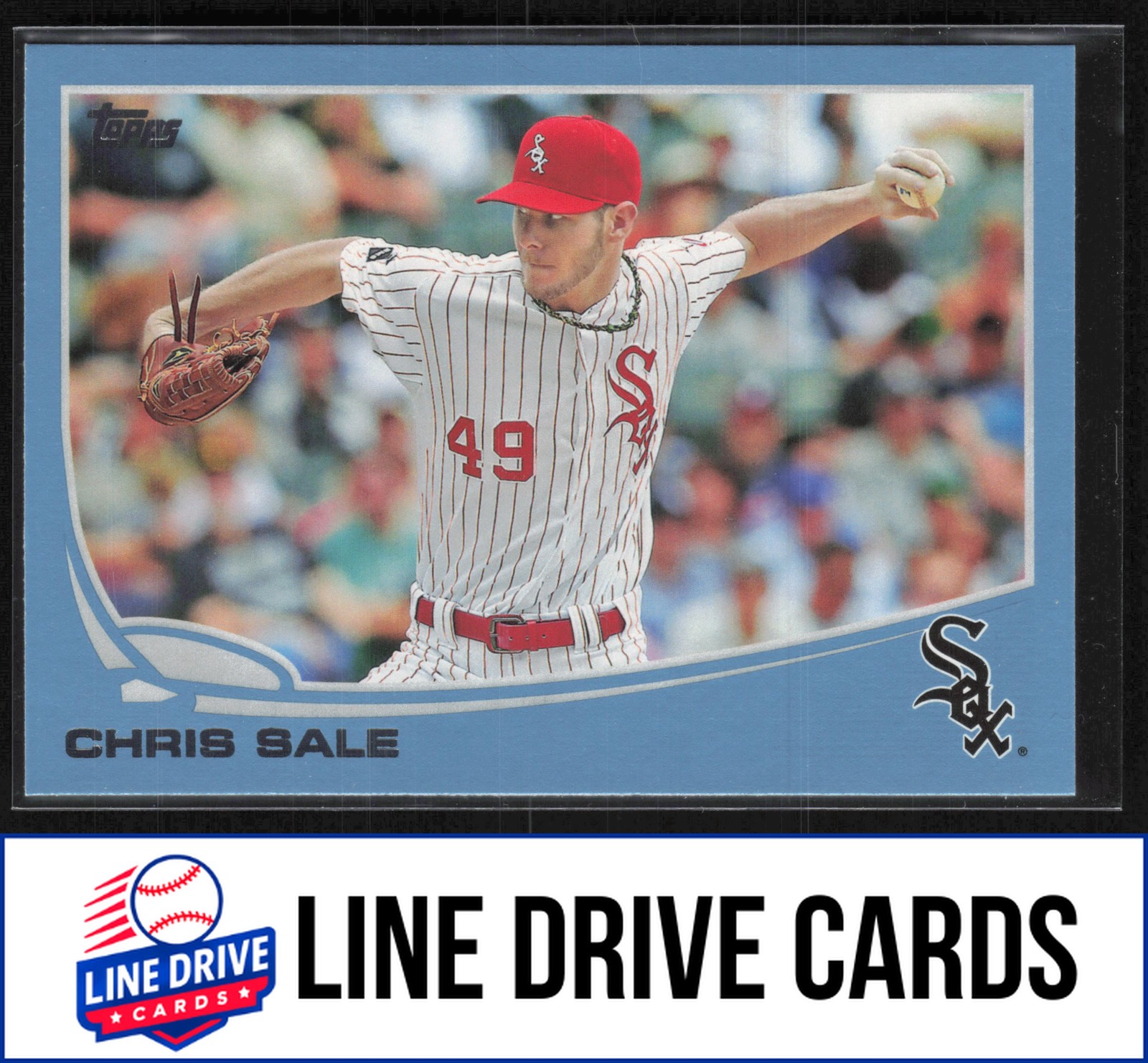 2013 Topps #49 Chris Sale Blue Chicago White Sox