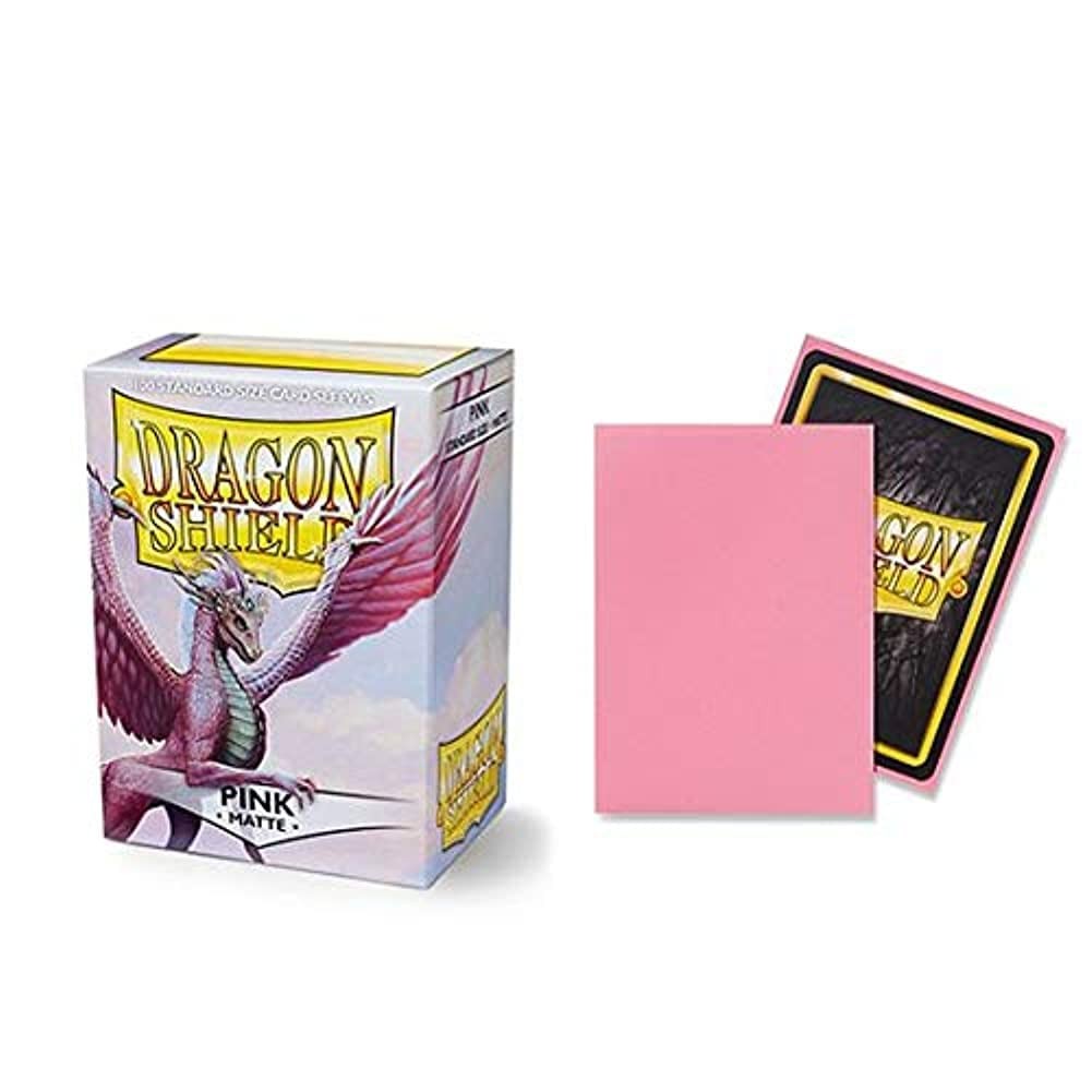 Dragon Shield Matte Sleeves – Pink (100-Pack)