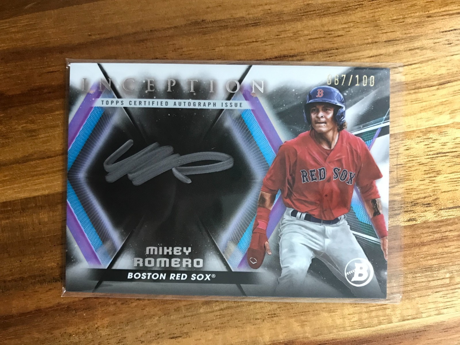 Mikey Romero – 2023 Bowman Inception – Silver Signings Autograph – Prospect /100