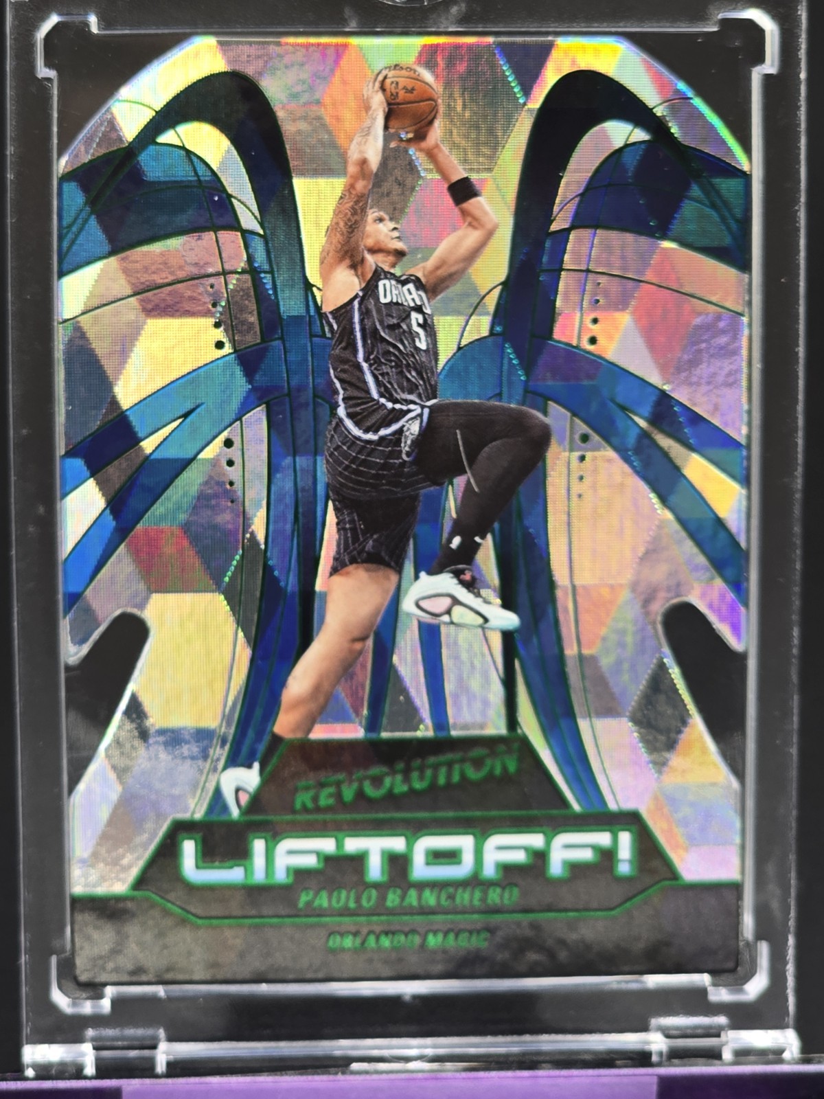 2024-25 Panini Revolution Liftoff! Paolo Banchero Cubic /50 #15 OrlandoMagic SSP