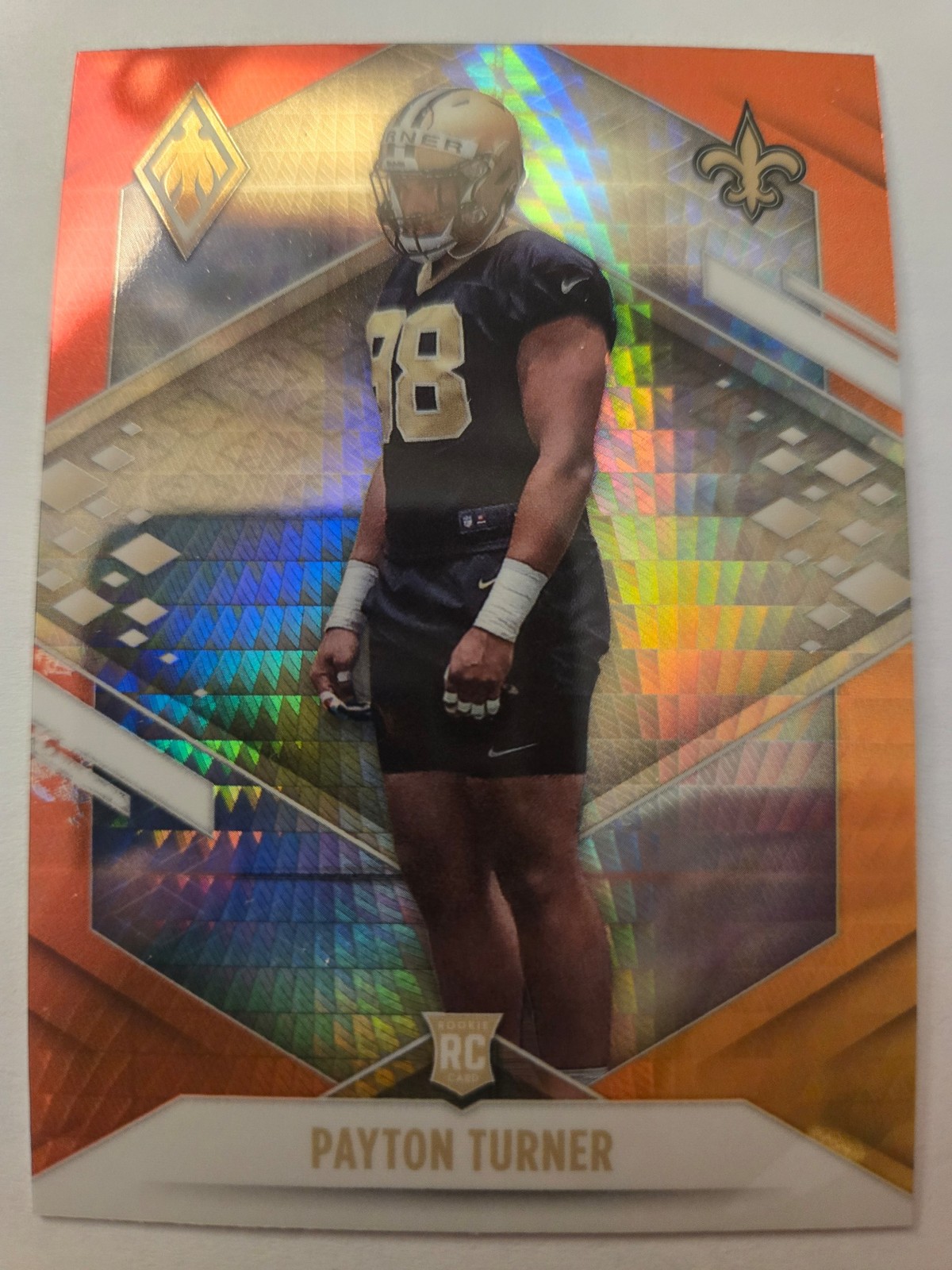 2021 Panini Phoenix #153 Payton Turner Fire Burst