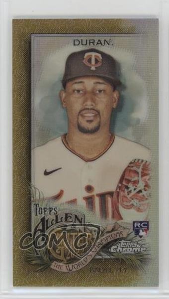 2022 Allen & Ginter Chrome Mini Gold Refractor 37/50 Jhoan Duran Rookie RC 3kd