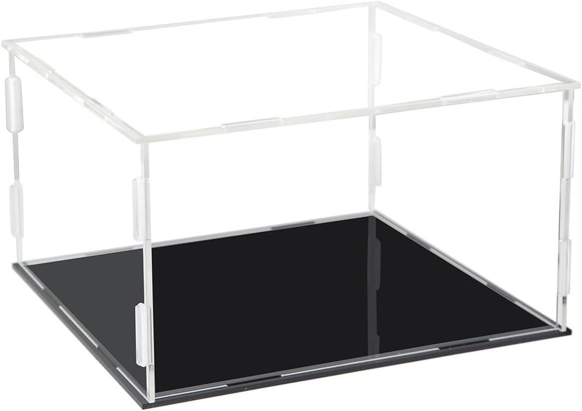 Hat Display Case with UV Protection – Clear Acrylic Box & Stand
