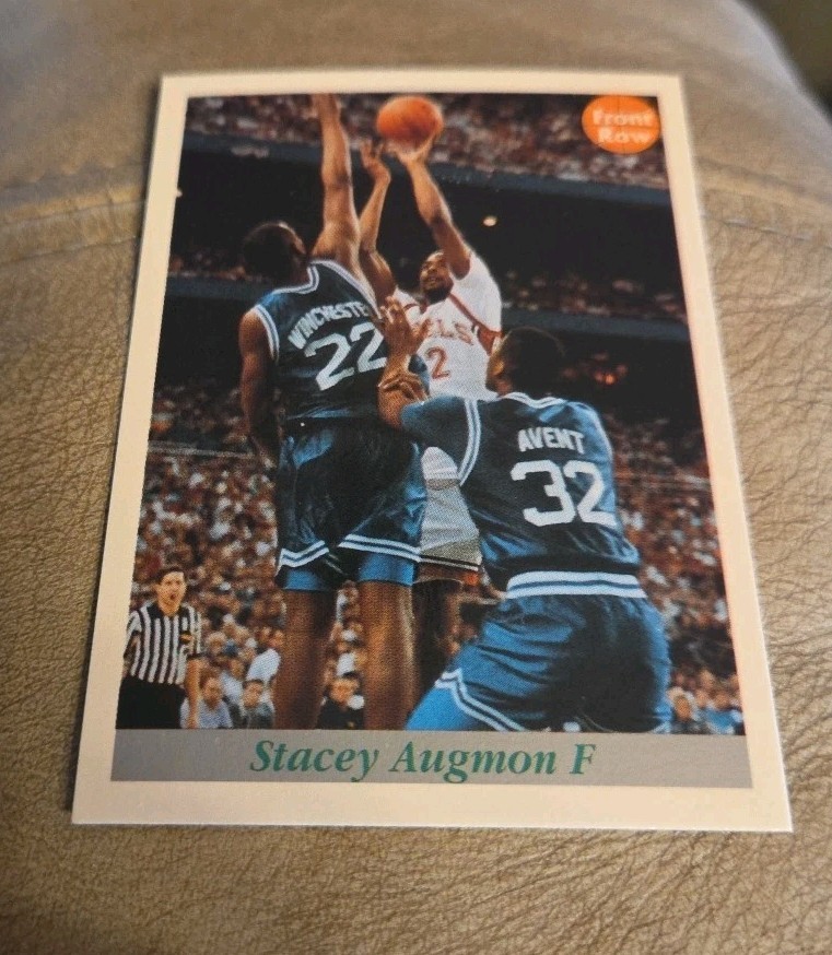 1991-92 Front Row Premier Wild Card #99 Stacey Augmon Promo Basketball