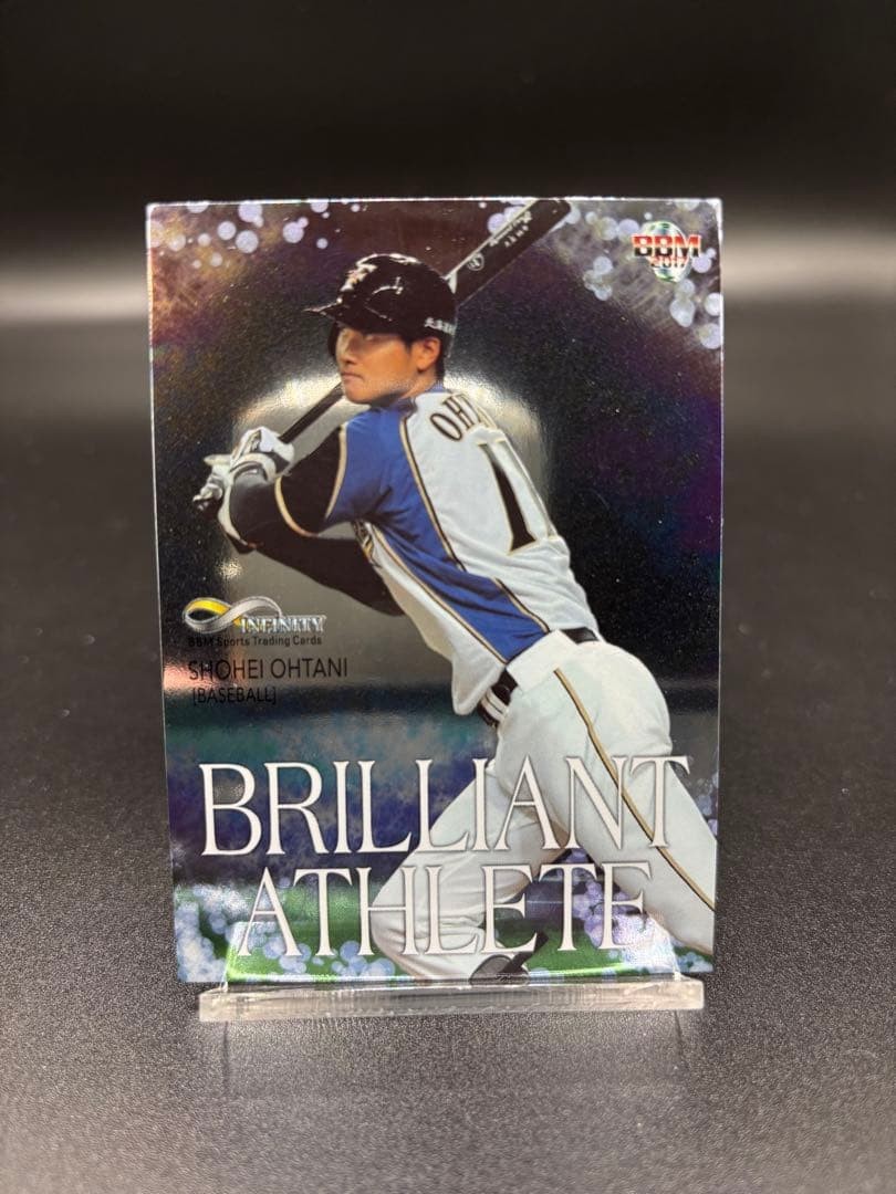 Shohei Ohtani 2017 BBM INFINITY Card #21 Nippon-Ham Fighters NPB Used Rare Good