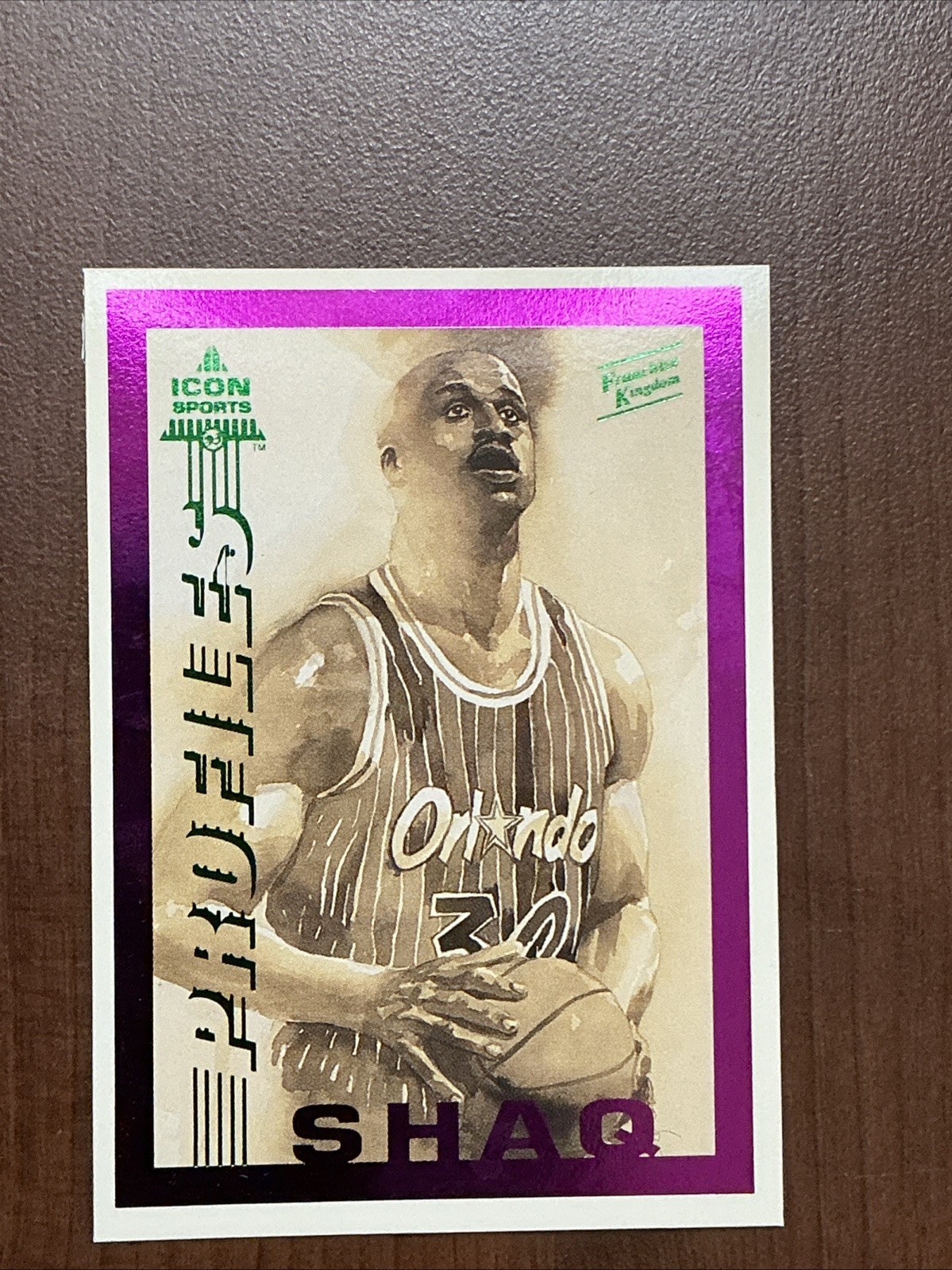 1993 Icon Sports Profiles Shaq of all Trades #10 Shaquille O’Neal Purple