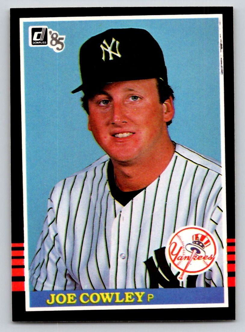 1985 Donruss – Joe Cowley #613 – Near Mint-Mint