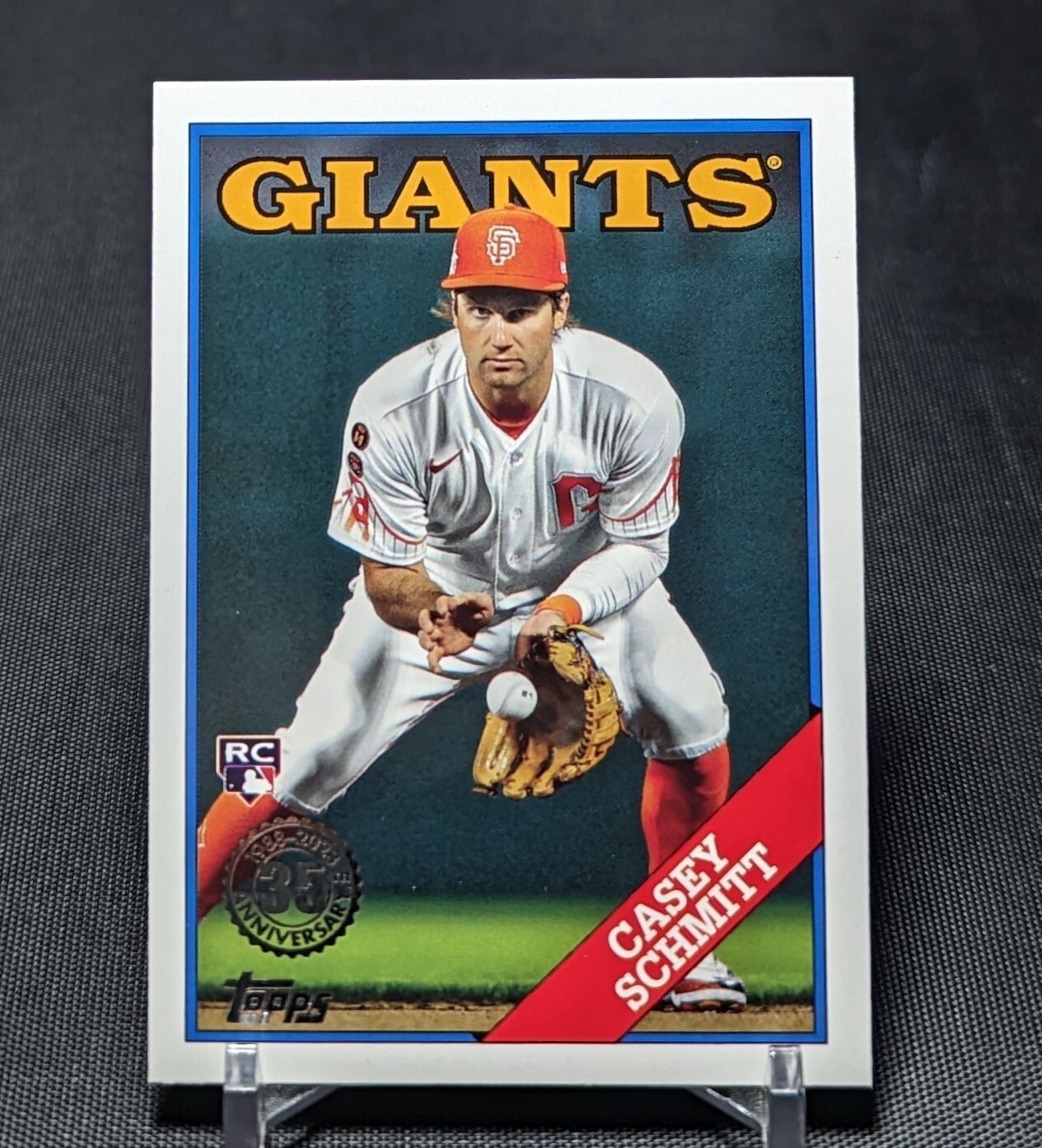 Casey Shmitt 1988 Rookie RC 2023 Topps Update Card #88US-15 San Francisco Giants