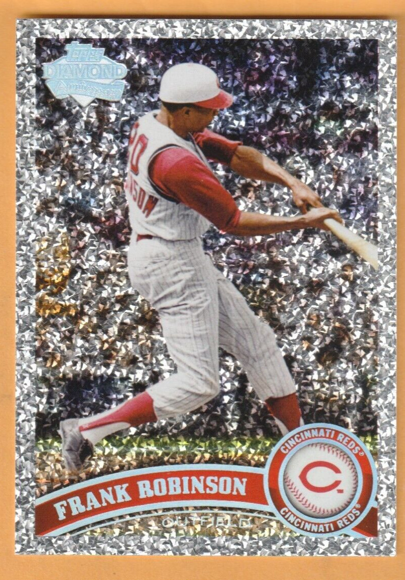 Frank Robinson Cincinnati Reds 2011 Topps Update Diamond Anniversary #US207B SP