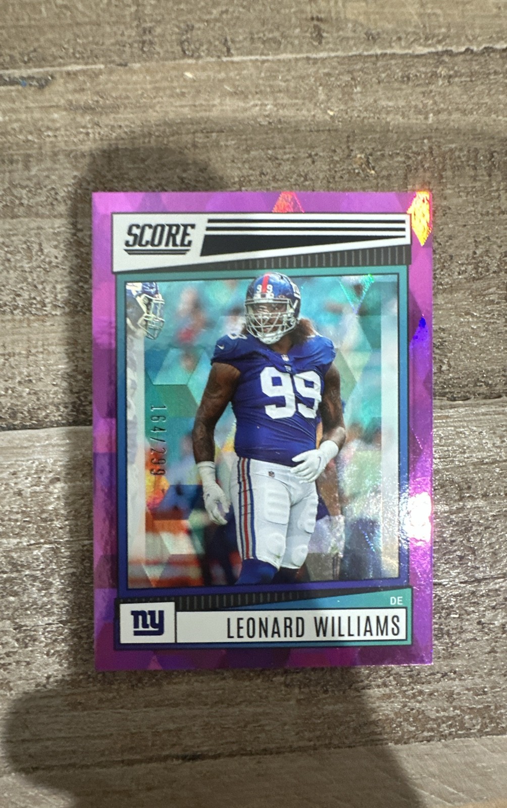 2022 Score – Leonard Williams #236 Cubic /299